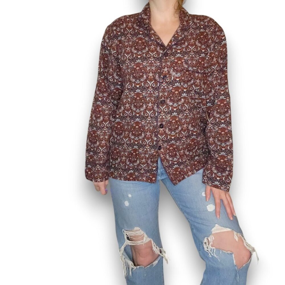 Liberty London Printed Button Down Shirt View 2